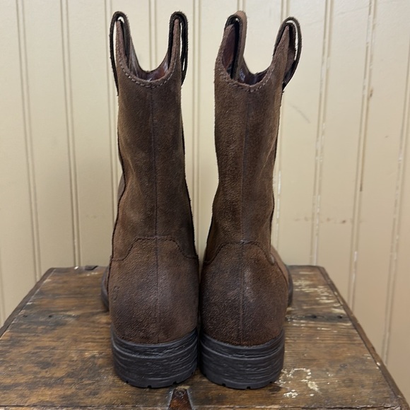 Born Basin Cowboy Style Brown Boots Size 7.5 - Picture 6 of 9
